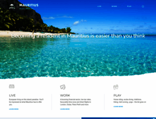 mauritiusimmigration.com screenshot