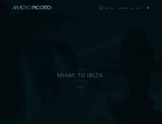 mauro-picotto.com screenshot