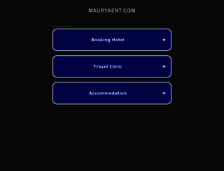 mauryaent.com screenshot