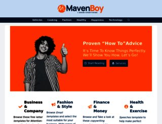 mavenboy.com screenshot