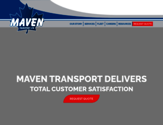 maventransport.com screenshot