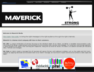 maverick-media.eu screenshot
