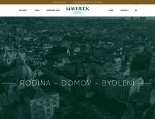 maverick.cz screenshot