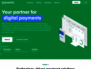 maverickbankcard.com screenshot