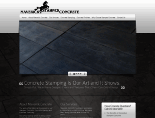 maverickconcrete.com screenshot