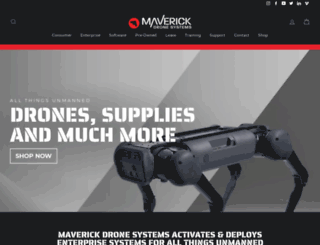 maverickdrone.com screenshot