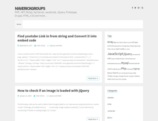 maverickgroups.com screenshot