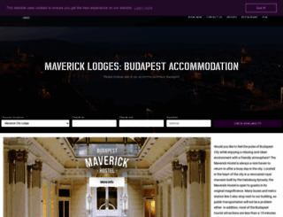 maverickhostel.com screenshot