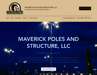 maverickpoles.com screenshot