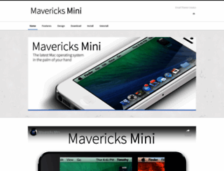 mavericks-mini.com screenshot