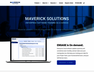 mavericksolutions.net screenshot