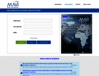 mavi.web.tr screenshot