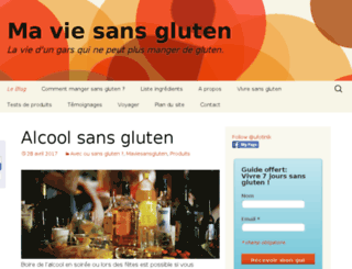maviesansgluten.net screenshot