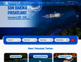 maviyolculuk.com.tr screenshot