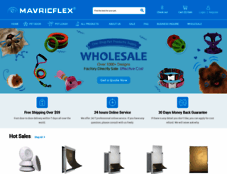 mavricpets.com screenshot