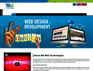 mawebtechnologies.com screenshot