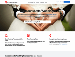 maweddings.com screenshot