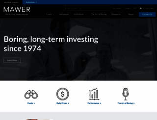 mawer.com screenshot