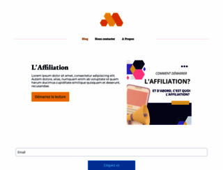 max-affiliation.fr screenshot