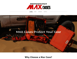 max-case.co.uk screenshot