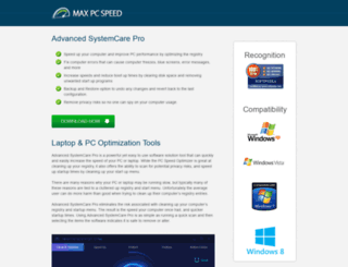 max-pc-speed.com screenshot