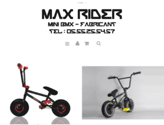 max-rider.fr screenshot