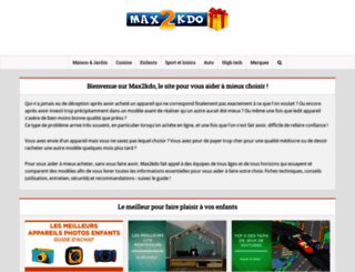 max2kdo.com screenshot