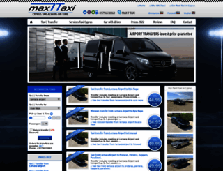 max7taxi.com screenshot