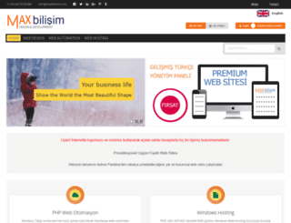 maxbilisim.com screenshot