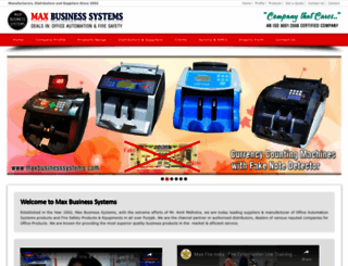 maxbusinesssystems.com screenshot