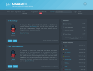 maxcape.com screenshot