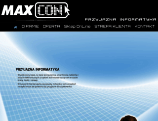maxcloud.pl screenshot