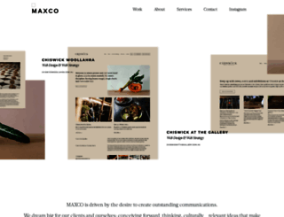 maxco.com.au screenshot