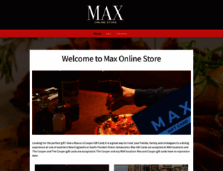 maxdiningcard.com screenshot