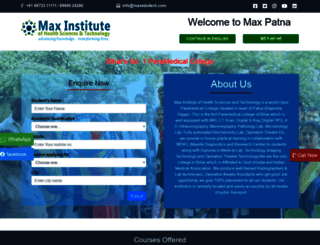 maxedutech.com screenshot