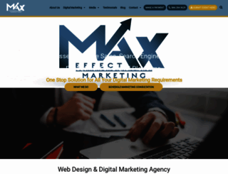 maxeffectmarketing.com screenshot