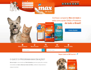 maxemacao.com.br screenshot