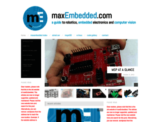 maxembedded.wordpress.com screenshot