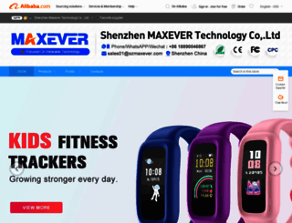 maxever.en.alibaba.com screenshot