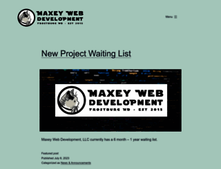 maxeywd.com screenshot