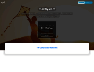 maxfly.com screenshot