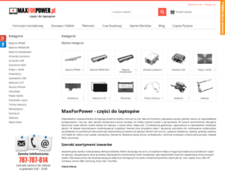maxforpower.pl screenshot