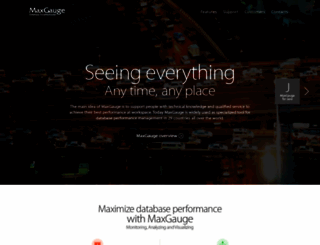 maxgauge.com screenshot