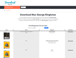 maxgeorge.download-ringtone.com screenshot