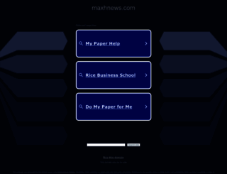maxhnews.com screenshot