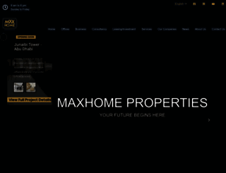maxhomeproperty.com screenshot