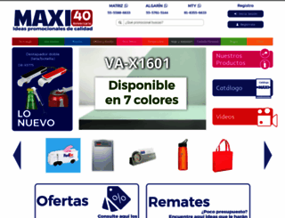 maxi.com.mx screenshot