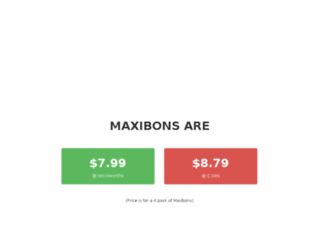 maxiboncost.com screenshot