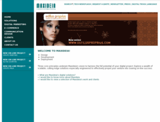 maxideia.com screenshot