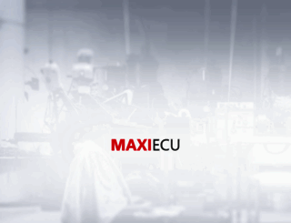 maxiecu.com.pl screenshot